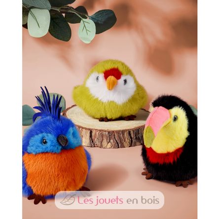 Peluche oiseau Toucan 15 cm HO3443 Histoire d'Ours 7