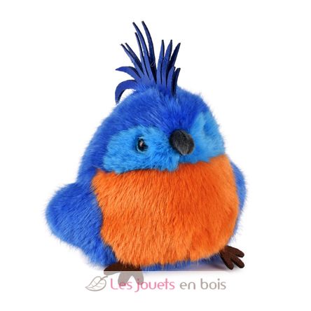 Peluche oiseau Perroquet royal 15 cm HO3438 Histoire d'Ours 1