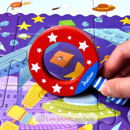 Puzzle détective Espace MD3007 Mideer 4