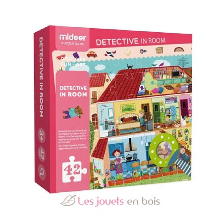 Puzzle détective Maison MD3008 Mideer 1