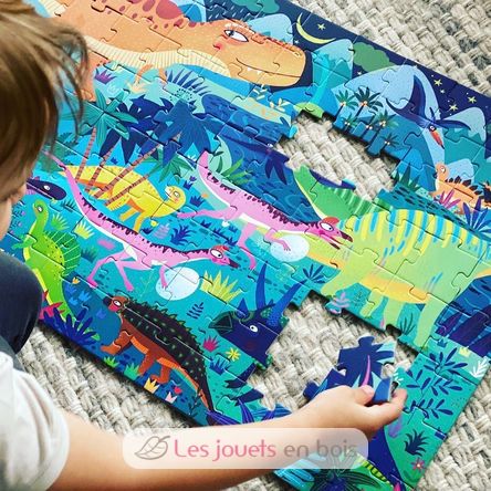 Ma Valise Puzzle Dinosaures 104 pcs MD3026 Mideer 9