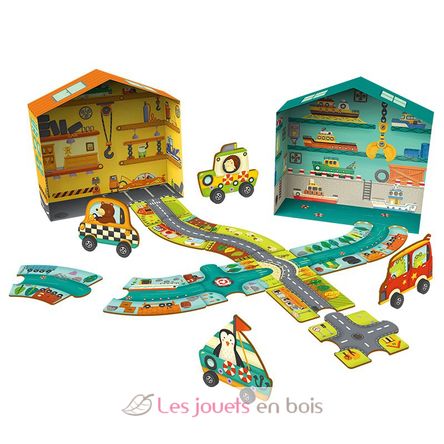 Coffret circuit en puzzle MD3029 Mideer 2