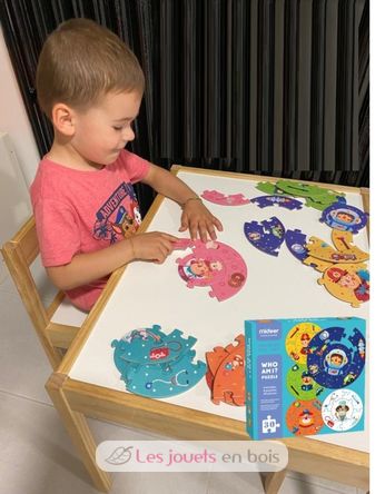 Mideer – Puzzle avancé de grande taille pour enfants, jouet d