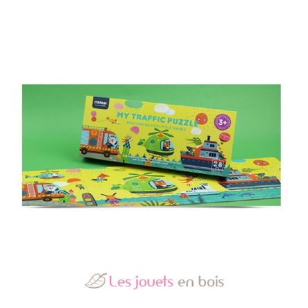 Puzzle géant de sol Véhicules MD3043 Mideer 5