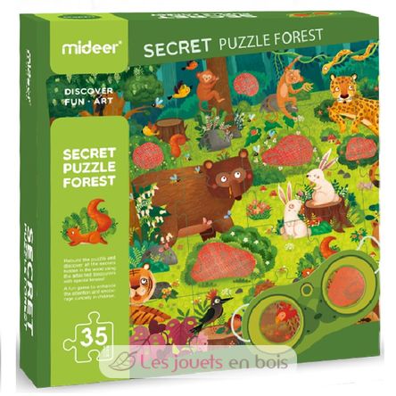 Puzzle détective Forêt MD3096 Mideer 1