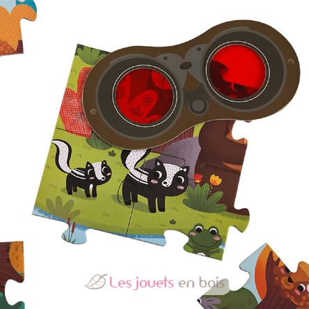 Puzzle détective Forêt MD3096 Mideer 6