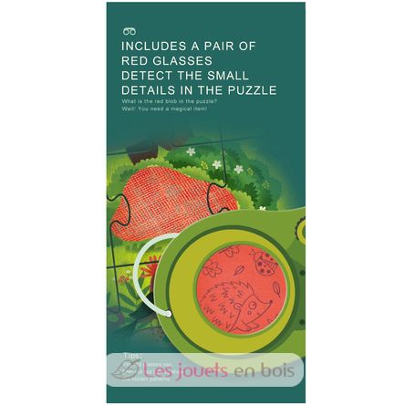 Puzzle détective Forêt MD3096 Mideer 8