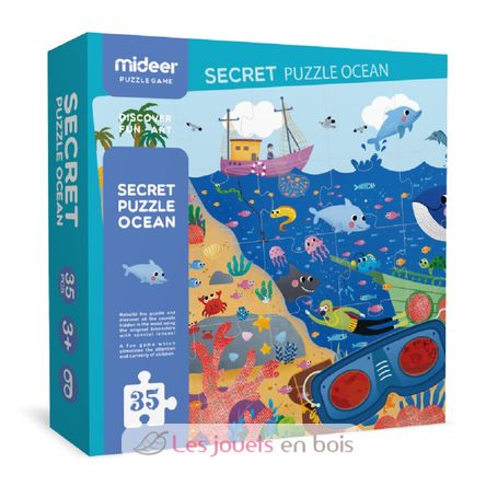 Puzzle détective Océan MD3097 Mideer 1