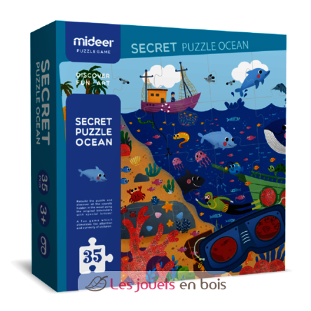 Puzzle détective Océan MD3097 Mideer 1