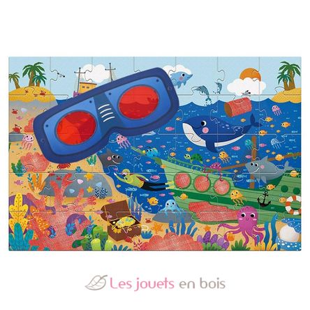 Puzzle détective Océan MD3097 Mideer 5