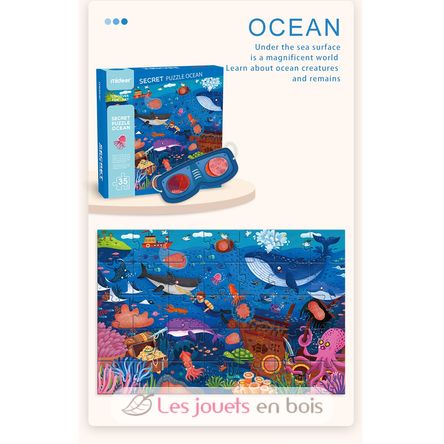 Puzzle détective Océan MD3097 Mideer 7