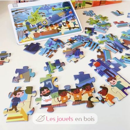 Puzzles évolutifs Musée MD3163 Mideer 3