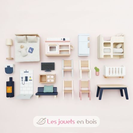 Meubles pour maison de poupées TV-ME040 Le Toy Van 2