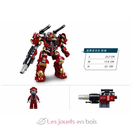 Robot PR Mecha The Anti-Hulk Mech SL-M38-B1181 Sluban 5