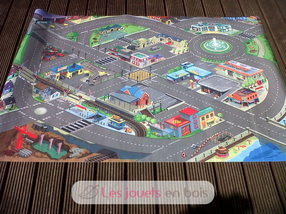 Tapis de jeux route/ icones play & go pour enfant