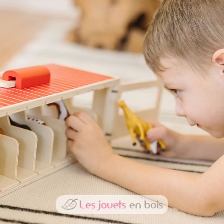 Grand box à chevaux transportable MD-13744 Melissa & Doug 7