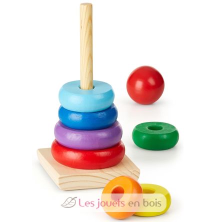 Empilable arc-en-ciel MD-10576 Melissa & Doug 5