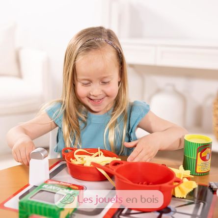Set Préparer et servir les pâtes MD-19361 Melissa & Doug 7