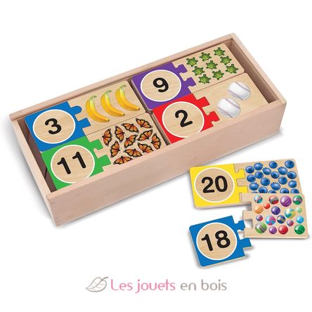 Puzzle des chiffres MD-12542 Melissa & Doug 1
