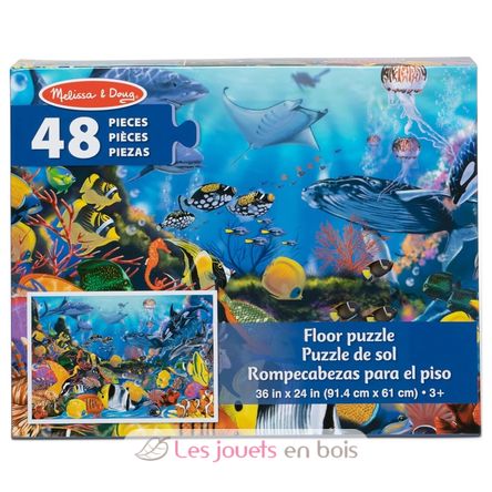 Puzzle géant Fonds Marins MD10427 Melissa & Doug 5