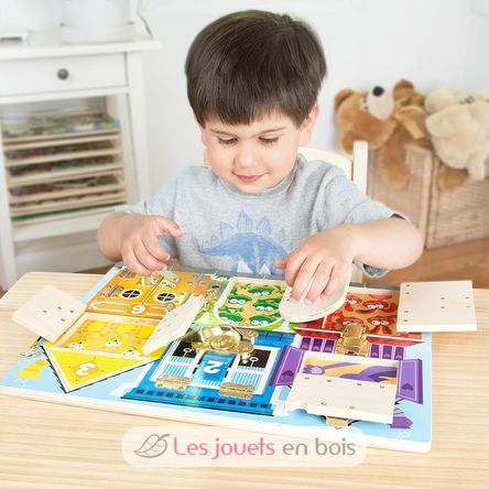 Puzzle ouvrir et fermer M&D13785-4032 Melissa & Doug 2