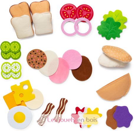 Sandwich en feutre M&D13954-4029 Melissa & Doug 2