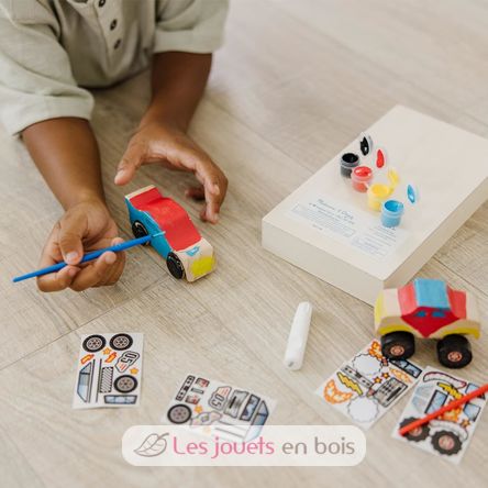 Voiture de course à décorer MD-18829 Melissa & Doug 5