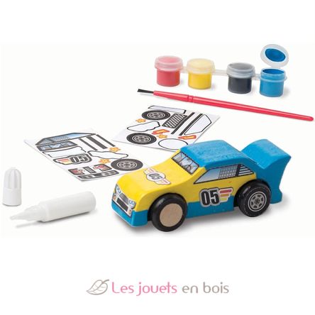 Voiture de course à décorer MD-18829 Melissa & Doug 4