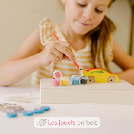 Voiture de course à décorer MD-18829 Melissa & Doug 6