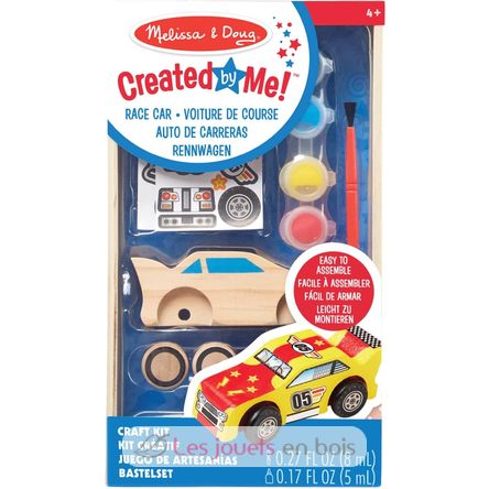 Voiture de course à décorer MD-18829 Melissa & Doug 1