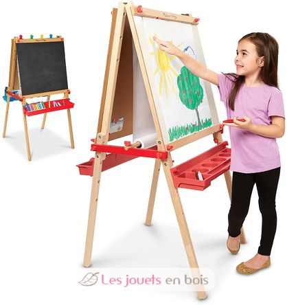 Chevalet d'art debout en bois MD-11282 Melissa & Doug 5