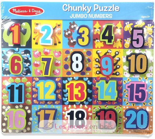 Chunky puzzle géant Nombres MD13832 Melissa & Doug 5