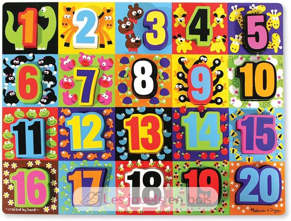 Chunky puzzle géant Nombres MD13832 Melissa & Doug 2