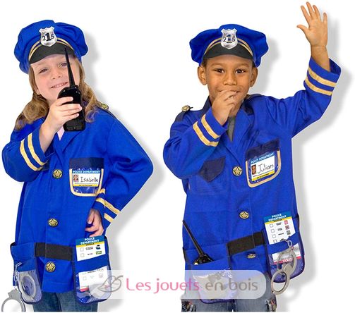 Déguisement d'agent de police MD14835 Melissa & Doug 4