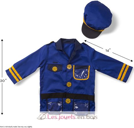 Déguisement d'agent de police MD14835 Melissa & Doug 5