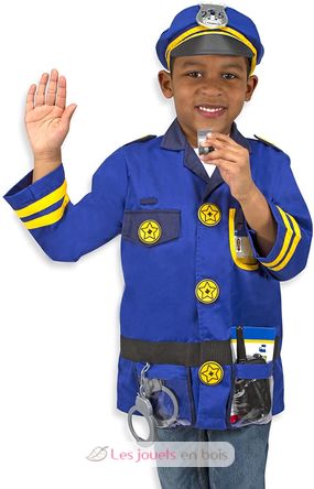 Melissa and doug police uniform top