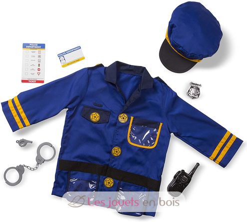 Déguisement d'agent de police MD14835 Melissa & Doug 2
