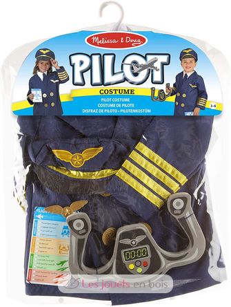 Déguisement de pilote d'avion MD18500 Melissa & Doug 5