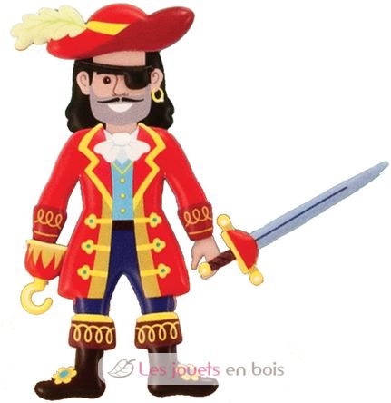 Livret d'autocollants reliefs repositionnables pirates MD-19102 Melissa & Doug 4