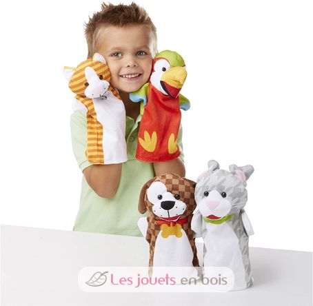 Marionnettes Animaux domestiques MD19084 Melissa & Doug 2