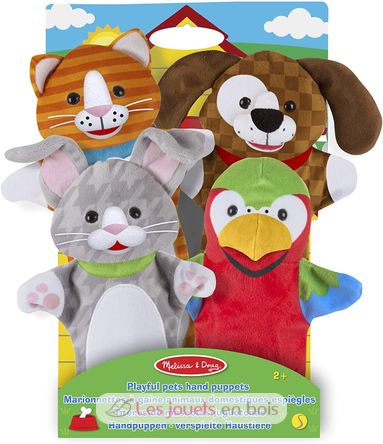 Marionnettes Animaux domestiques MD19084 Melissa & Doug 1
