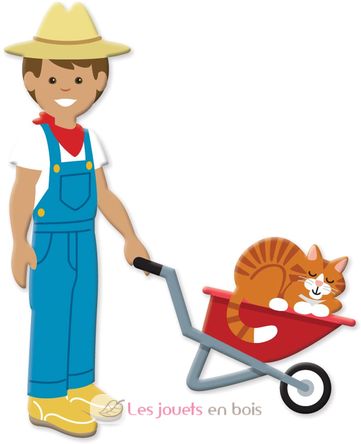 Livret d'autocollants reliefs repositionnables ferme MD-19408 Melissa & Doug 4