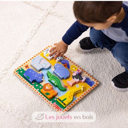 Chunky puzzle Animaux de Safari MD03722 Melissa & Doug 2