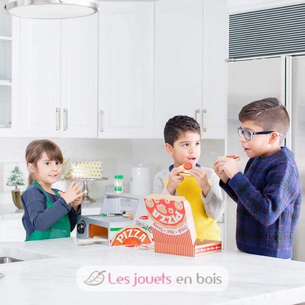 Comptoir à pizzas en bois MD19465 Melissa & Doug 5