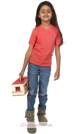Grand box à chevaux transportable MD-13744 Melissa & Doug 5
