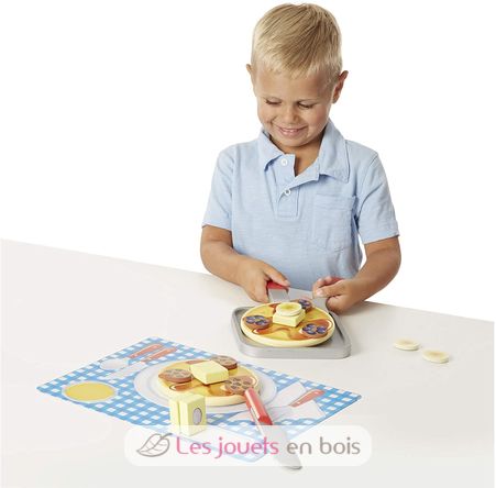 Kit pour pancakes en bois MD19342 Melissa & Doug 4