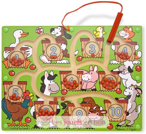 Jeu magnétique Labyrinthe des numéros MD-12280 Melissa & Doug 1