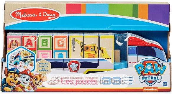 PAW Patrol Camion Alphabet bois MD-33272 Melissa & Doug 8