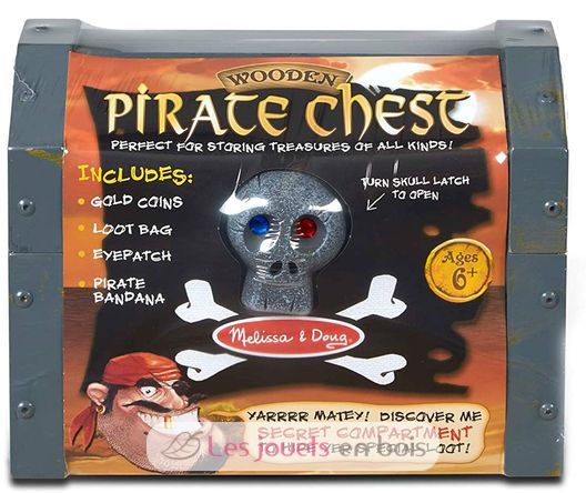 Coffre de pirates MD12576 Melissa & Doug 3