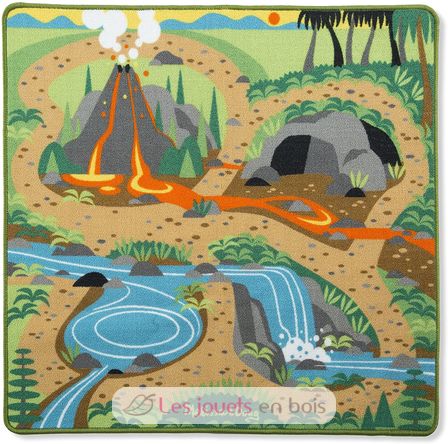 Tapis de jeu décor préhistorique MD-19427 Melissa & Doug 1